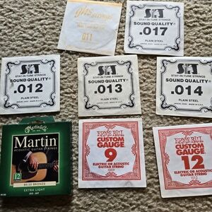 Martin Acoustic Guitar Strings Set